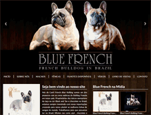 Tablet Screenshot of frenchbluebulldog.com